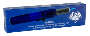 Feuerzeug Special Blue "The Force" Butane Torch Gasbrenner Stab